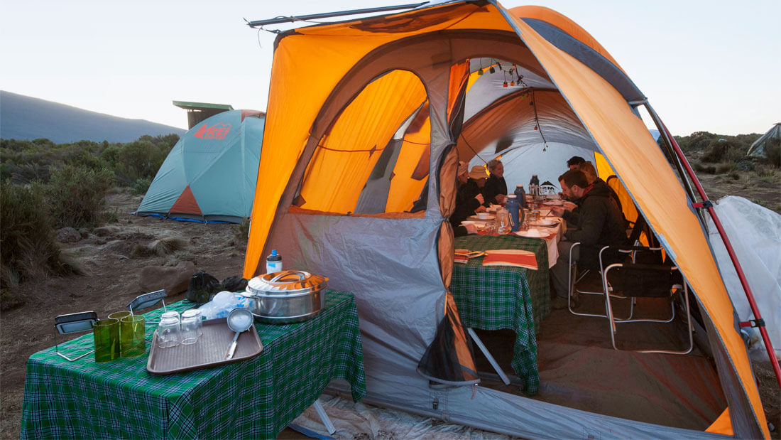 Kilimanjaro dining tents