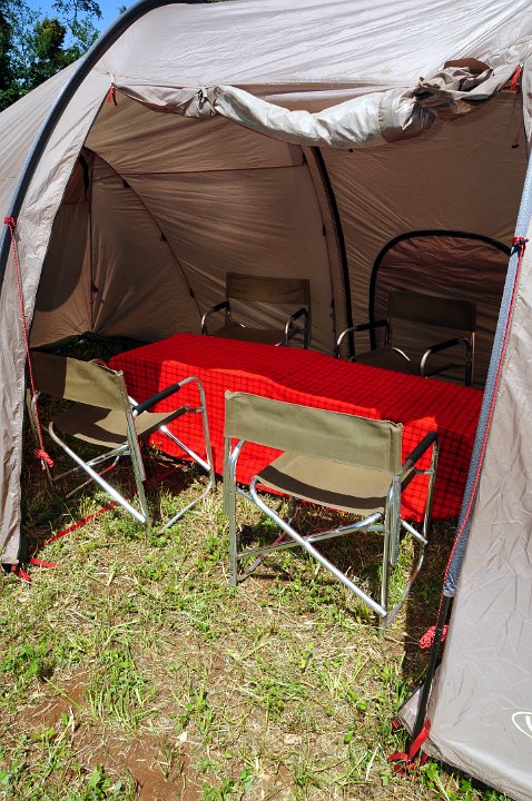 Kilimanjaro mess tent for dining