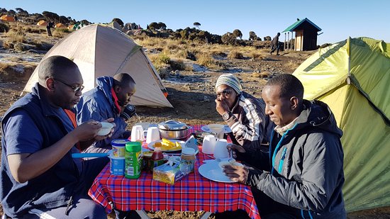 mount kilimanjaro breakfast