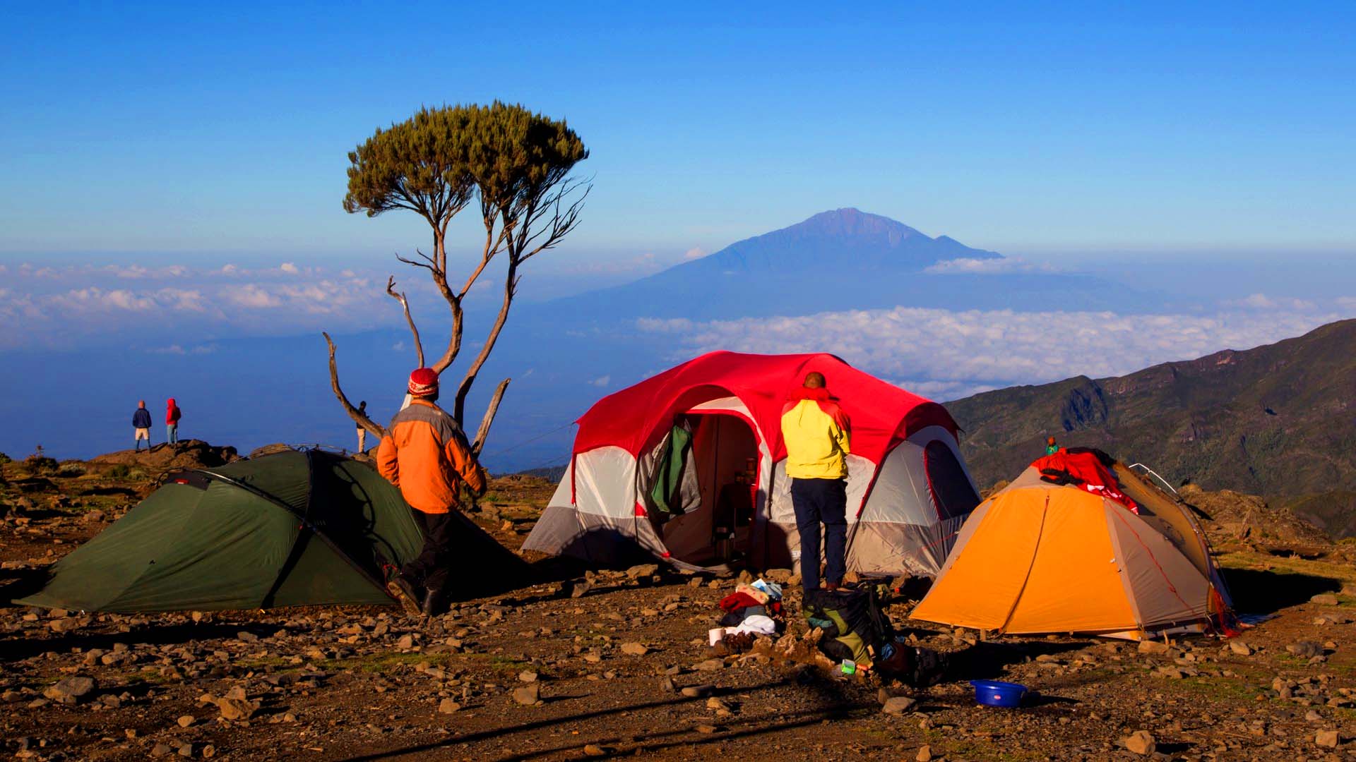 Daily Kilimanjaro routine
