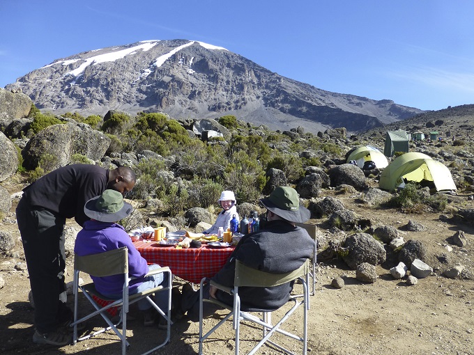 Kilimanjaro lunch